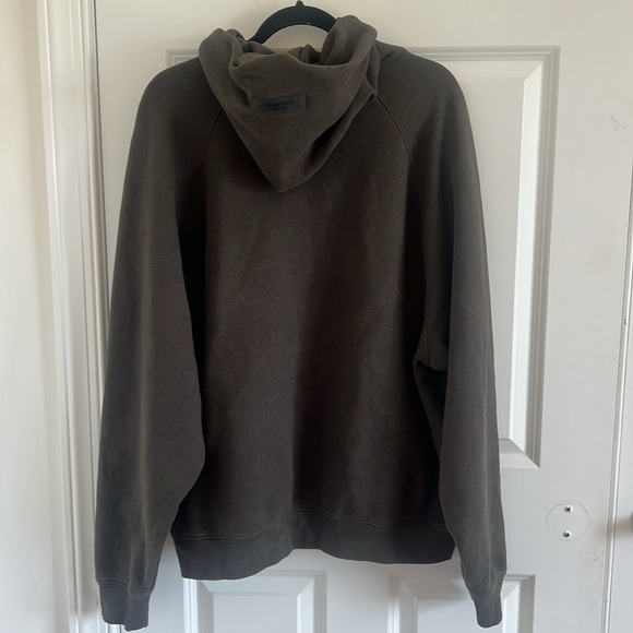 Fear of God Essentials Raglan Hoodie Size Large - Picture 8 of 9